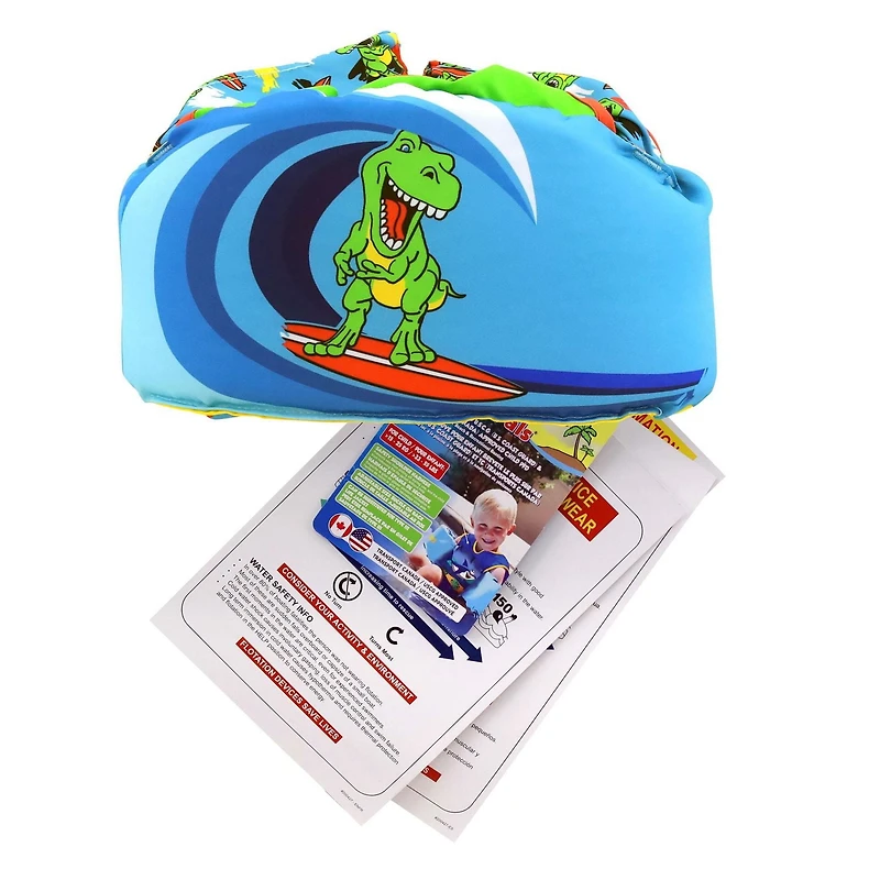Body Glove Paddle Pals Patented Swim Jacket - Dino