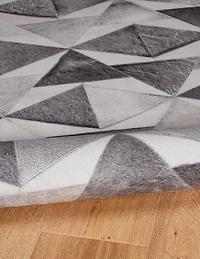 Tapis d'appoint Laredo Trenton gris & ivoire de 3 pi x 5 pi