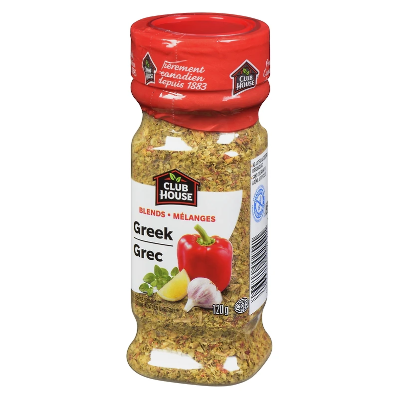 Club House, mélange signature, grec, 120g Obsédé par la saveur