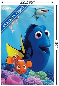 Disney Pixar Finding Dory - Dory Wall Poster, 22.375" x 34"