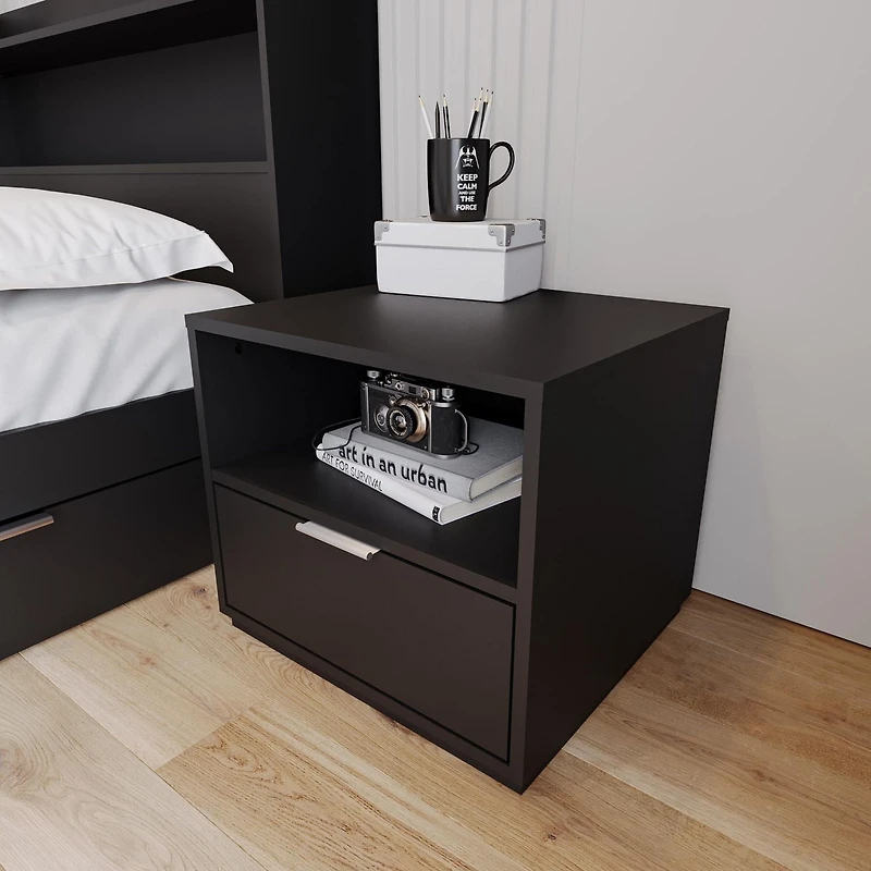 Nexera Hunter Nightstand with 1 Drawer
