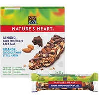 Barres aux noix NATURE’S HEART(MC) Amande, chocolat noir et sel marin