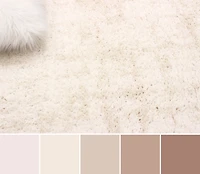 ECARPET Bliss Tapis Contemporain / Moderne, Doux & Shaggy pour Salon, Chambre, Salle A Manger, Entrée, Couloir et Plus Encore.