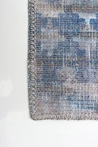 ECARPET Oriental, Persian Style Area Rug, Eco Friendly, Machine Washable