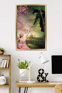Wicked - One Sheet Wall Poster, 22.375" x 34" Framed