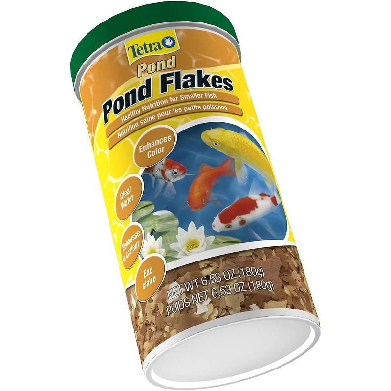 Tetra Pond Fish Food Flakes for Smaller Fish, 180 g