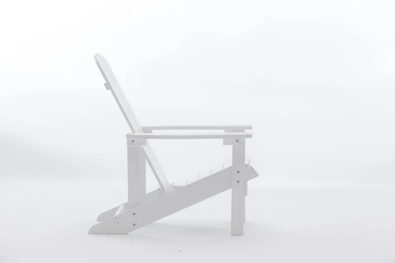 Tanfly Adirondack Chair – White – Polycarbonate – Indoor/Outdoor Use