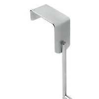 Era, Roan Max, Crochet Double Pour  Au Dessus De La Porte, Organisateur, Blanc 5.30x8.80po