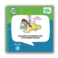 LeapFrog LeapStart 3D Livre éducatif (Niveau 2) Les mots enchantés des princesses Disney - Version française