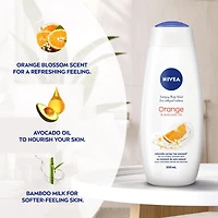 NIVEA Crème Douche Nettoyante Orange & Huile d'Avocat 500 ml