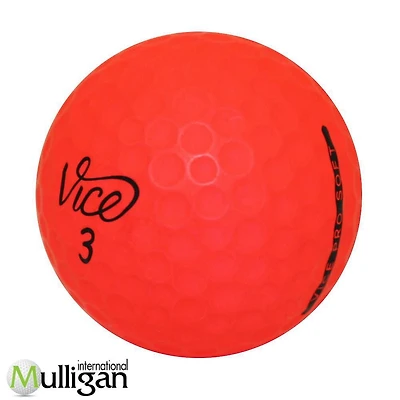 Mulligan - 36 balles de golf récupérées Vice Prosoft Mat  5A, rose