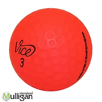 Mulligan - 36 balles de golf récupérées Vice Prosoft Mat  5A, rose