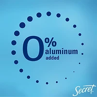 Désodorisant Secret en aérosol sans aluminium pour femmes, Concombre