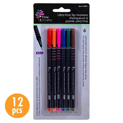 Office Works Ultra Fine Tip Market Set