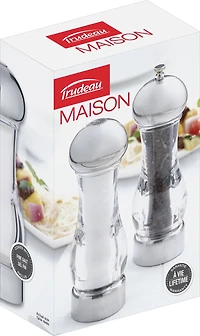 Trudeau Maison Combiné moulin à salière et poivrière Brio