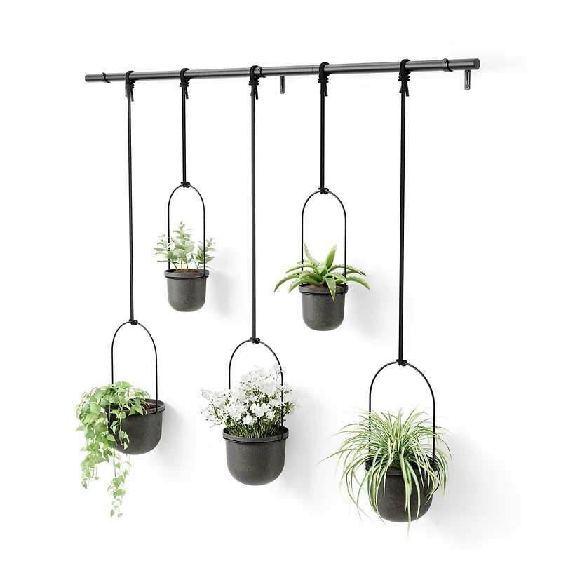 Umbra Triflora Hanging Planter, Set of 5