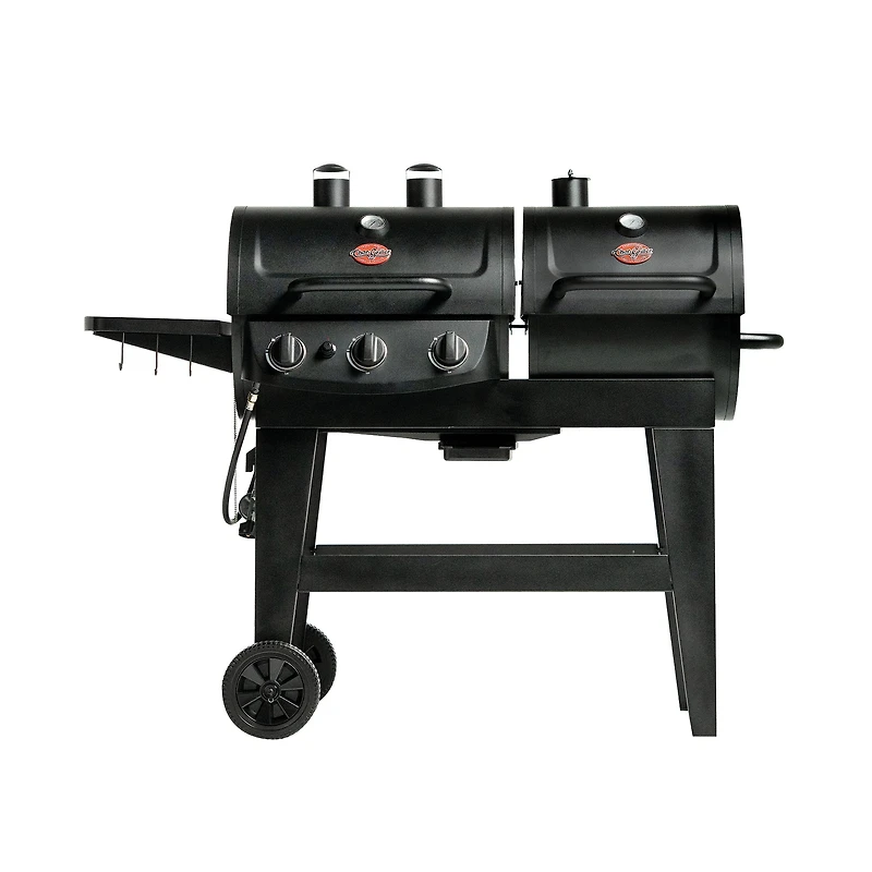 Barbecue et fumoir au charbon de bois et au gaz Dual Fuel Pro™ de Char-Griller