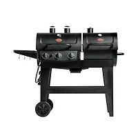 Barbecue et fumoir au charbon de bois et au gaz Dual Fuel Pro™ de Char-Griller
