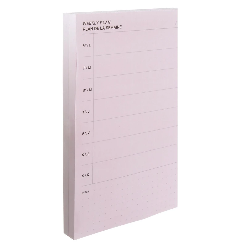 Post-it® Printed Notes, Planner, Weekly Lilac
