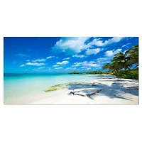 Tableau moderne imprimée sur toile Design Art Plage tropicale