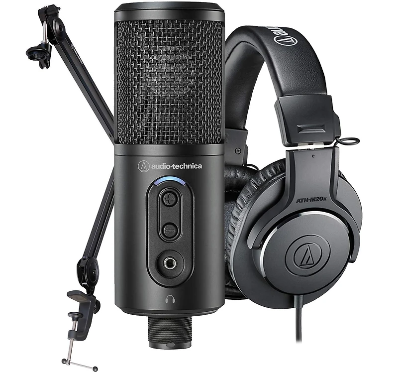 Kit de streaming, podcasting et enregistrement Audio-Technica