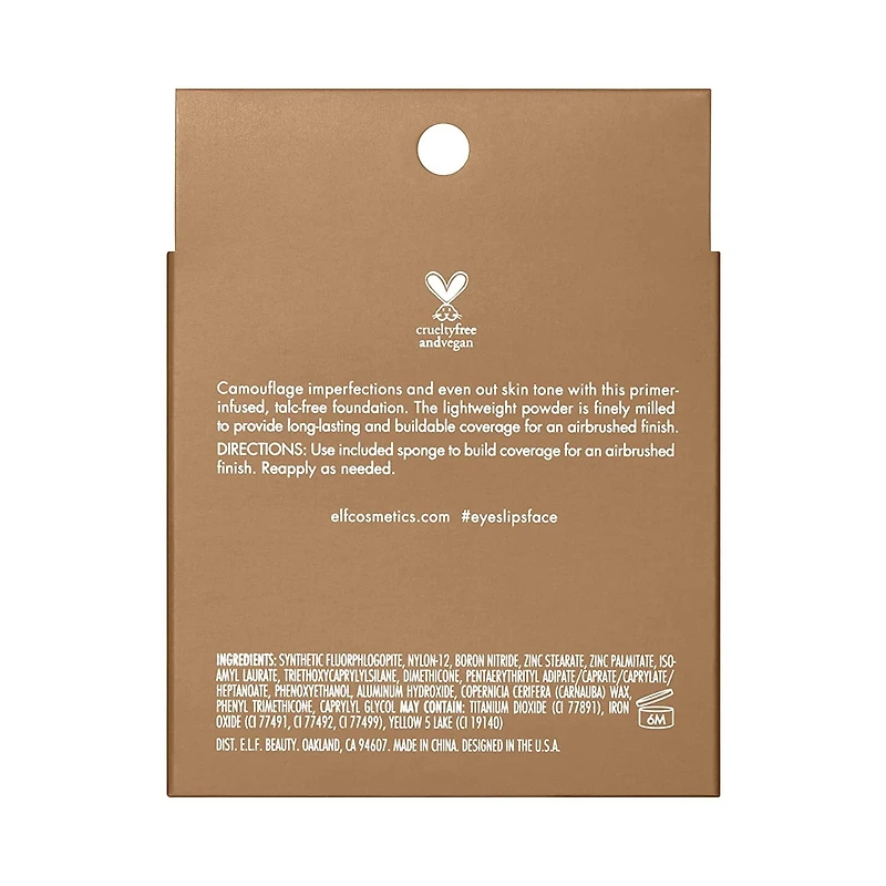 ELFCAMO PWDRFNDTN330