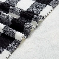 HOMETRENDS Sherpa Blanket, Twin - Queen