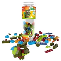 Mega Construx Wonder Builders Tube de construction – 140 Pièces