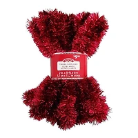Red Long Length Christmas Tinsel Garland