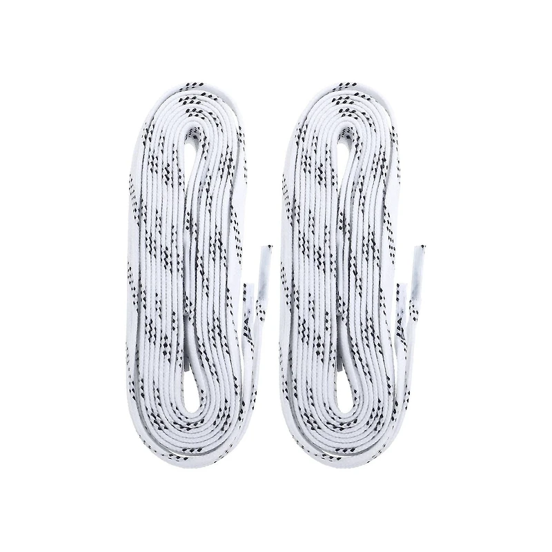 Warrior Lacets de Patins Ciré - Blanc - 108 po Pour Tailles senior 8-10