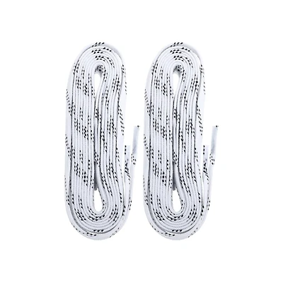 Warrior Lacets de Patins Ciré - Blanc - 108 po Pour Tailles senior 8-10