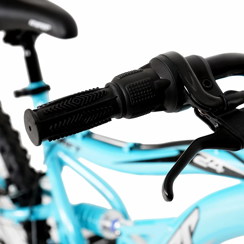 Hyper Bicycles 24" Girl's Swift Mountain Bike for Kids, Blue, 24IN HYPER SWIFT