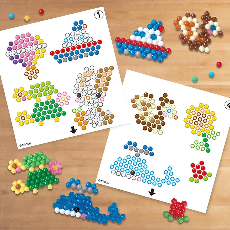Aquabeads Deluxe Studio, kit complet de perles d'art et d'artisanat pour enfants – plus de 1 400 perles incluses