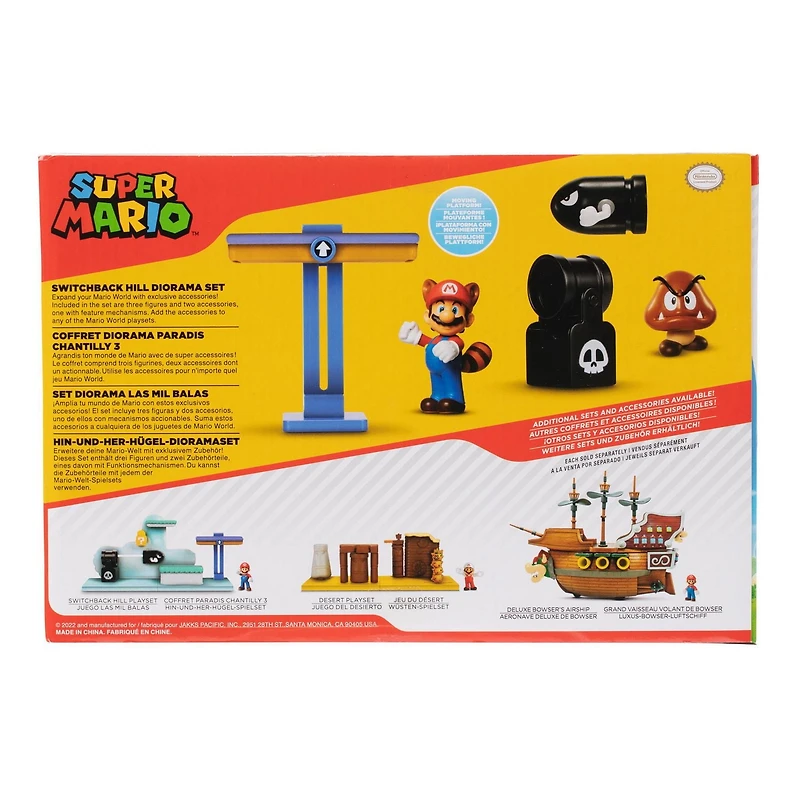 Ensemble diorama Switchback Hill de 2,5 pouces de Nintendo