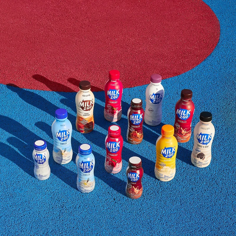 Lait's Go Lait partiellement écrémé à la vanille 1% 473 mL