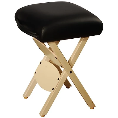 Master Massage Tabouret pliant pour table de massage Noir