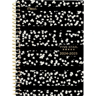 FS 12M Daisy Black Small Planner, Planner