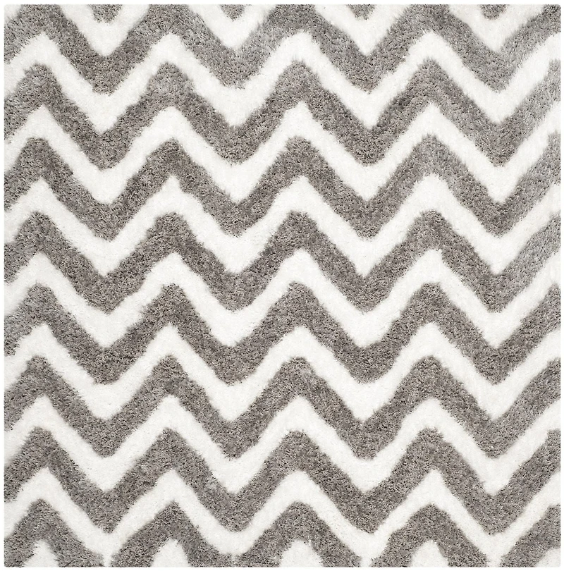 Safavieh Barcelona Carmella Zigzag Stripes Shag Area Rug