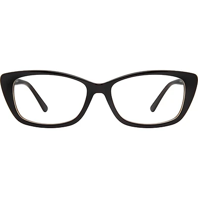 Hard Candy Womens Prescription Eyeglasses, Brown Sugar, Dark Brown, 53-15-145