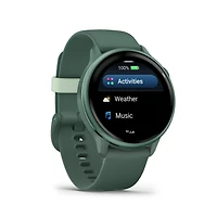 Garmin vívoactive® 6 GPS Smartwatch and Fitness Tracker - Jasper Green