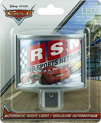 Veilleuse à DEL avec détection du niveau de lumière Les Bagnoles Disney/Pixar, 21754