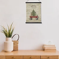 Crinkle Paper Wall Hanger Merry Christmas