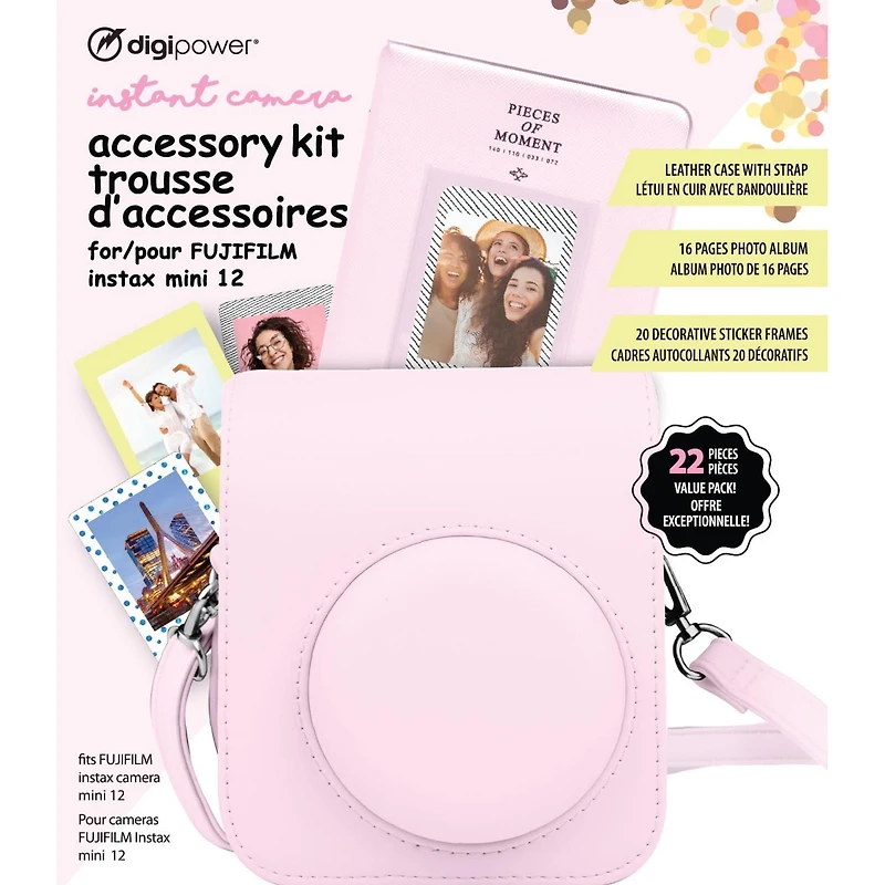 Trousse d’accessoires Mini Instax 12 Camera DP-FJ12-PK