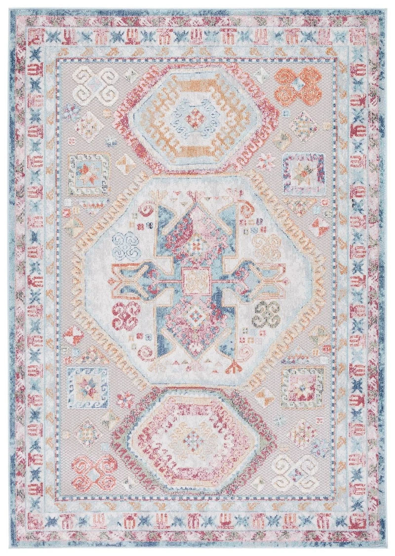 SAFAVIEH Cabana Clark Medallion Indoor/Outdoor Area Rug