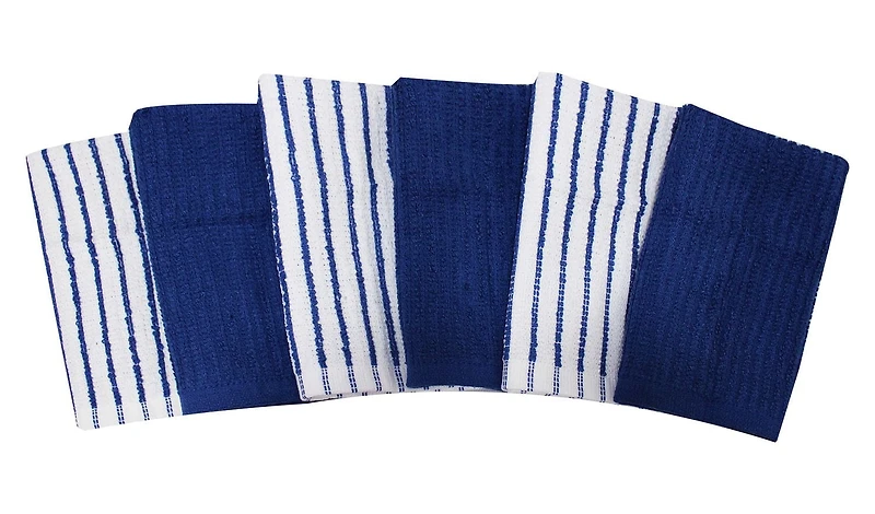 Hometrends Barmop Dish Cloth 6 pack, 6/12x12" BM Dish Cloth