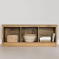 Mudroom bench with storage from the collection Toza South Shore