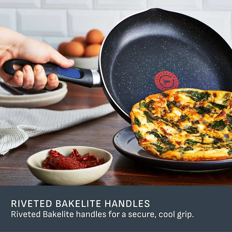 T-fal Signature 9 Piece Set, Pots and Pans, Non-Stick Cookware