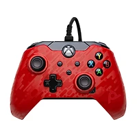 PDP Gaming Wired Controller: Phantasm Red - Xbox Series X|S, Xbox One, Xbox, Windows 10, 049-012-NA-CMRD