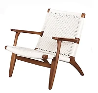 Plata Décor Import Inc – Ash Lounge Chair Walnut White