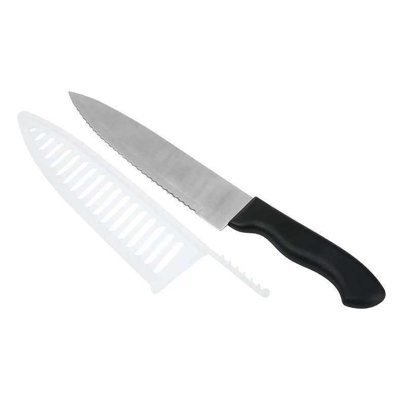 Couteau de cuisine Mainstays en acier inoxydable de 8 po Couteau en acier inoxydable MS